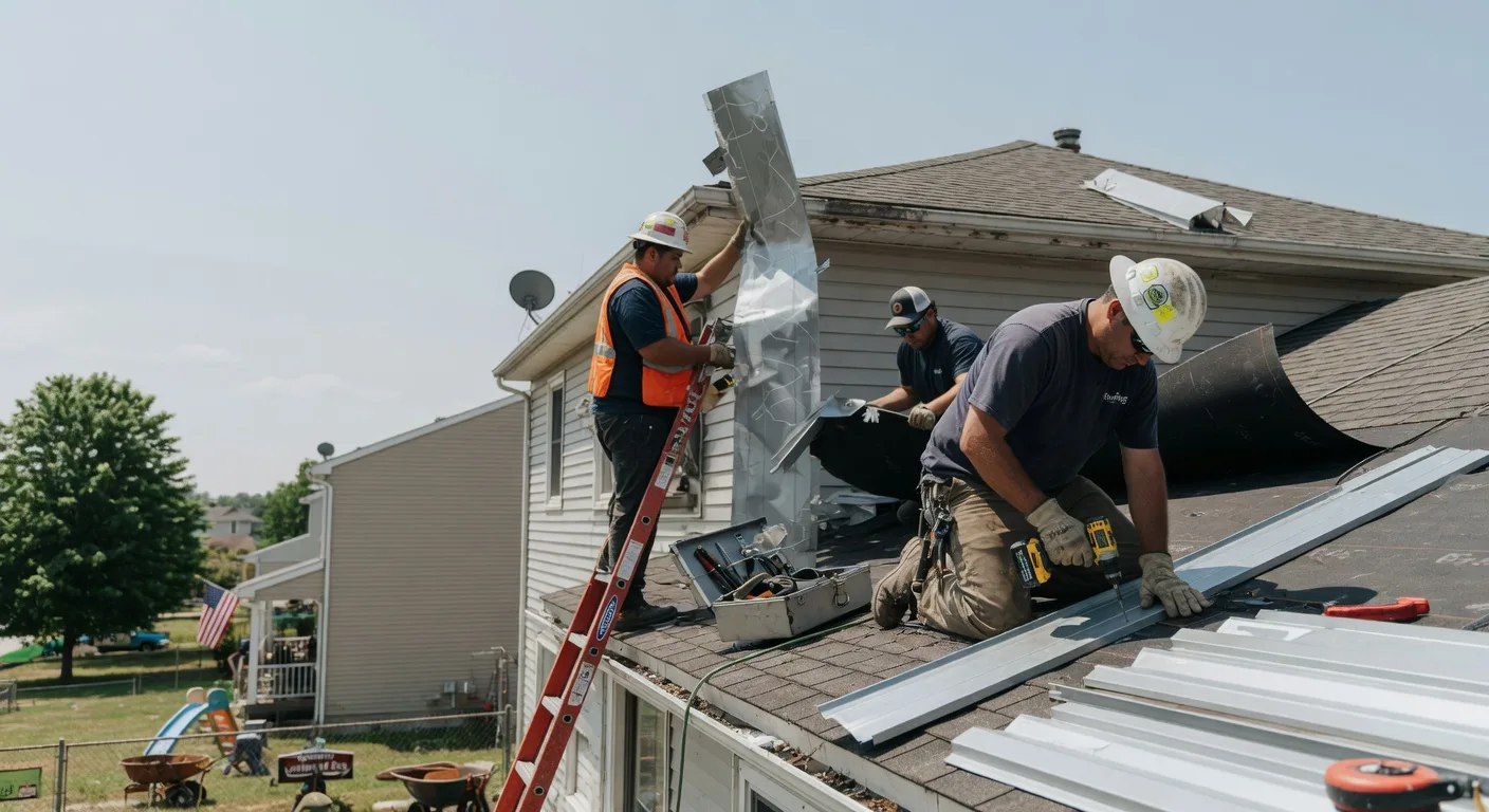 Storm Damage Metal Roof Repair in Tiptonville, TN